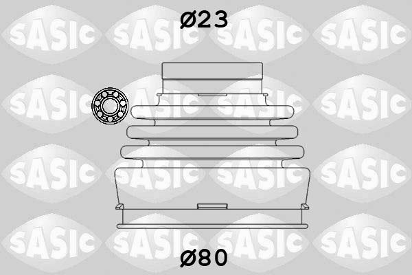 Sasic 9004630 - Маншон, полуоска vvparts.bg