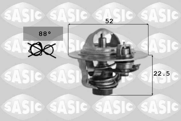 Sasic 9000089 - Термостат, охладителна течност vvparts.bg