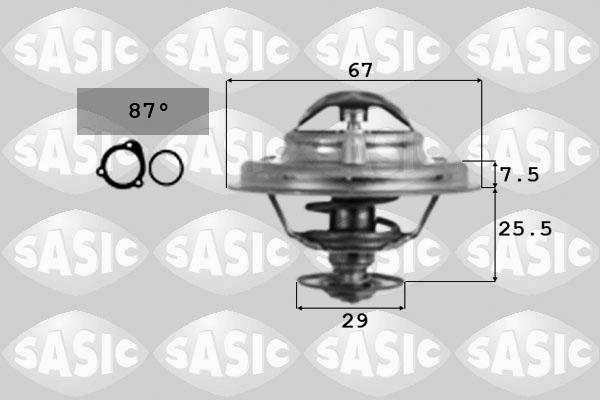 Sasic 9000162 - Термостат, охладителна течност vvparts.bg