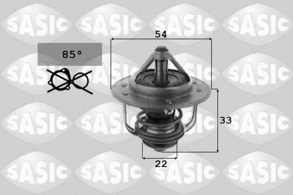 Sasic 9000122 - Термостат, охладителна течност vvparts.bg