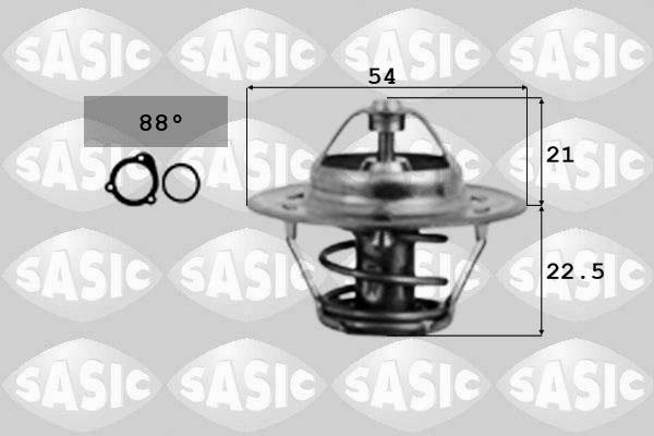 Sasic 9000391 - Термостат, охладителна течност vvparts.bg