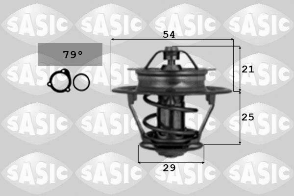 Sasic 9000361 - Термостат, охладителна течност vvparts.bg