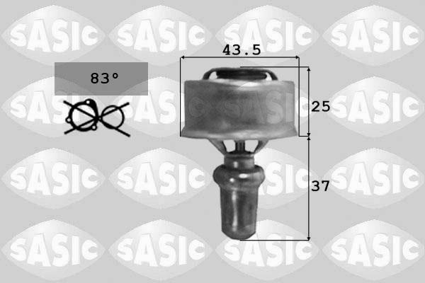 Sasic 9000314 - Термостат, охладителна течност vvparts.bg