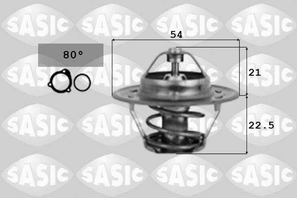 Sasic 9000318 - Термостат, охладителна течност vvparts.bg