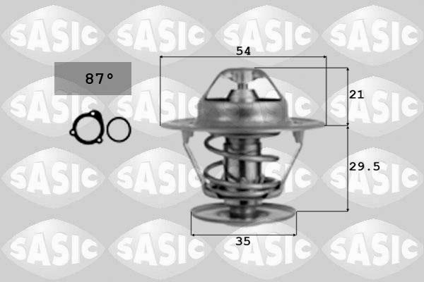 Sasic 9000387 - Термостат, охладителна течност vvparts.bg