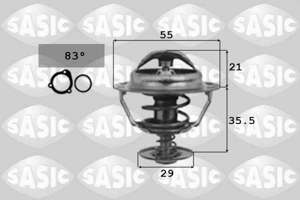 Sasic 9000331 - Термостат, охладителна течност vvparts.bg