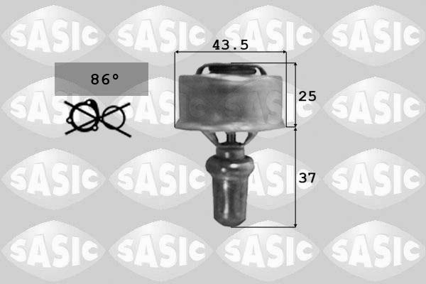 Sasic 9000322 - Термостат, охладителна течност vvparts.bg