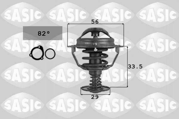 Sasic 9000739 - Термостат, охладителна течност vvparts.bg