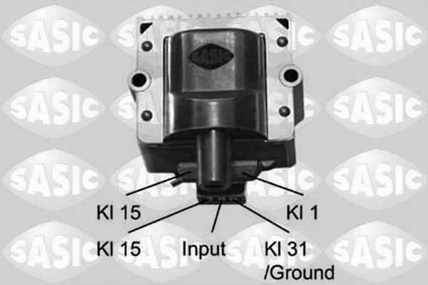 Sasic 9206027 - Запалителна бобина vvparts.bg