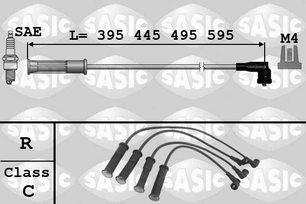 Sasic 9284004 - Комплект запалителеи кабели vvparts.bg