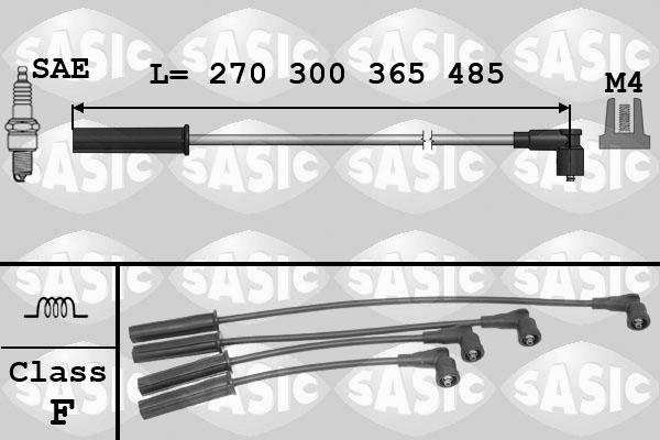Sasic 9284005 - Комплект запалителеи кабели vvparts.bg
