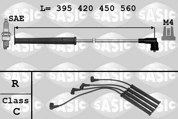 Sasic 9284011 - Комплект запалителеи кабели vvparts.bg