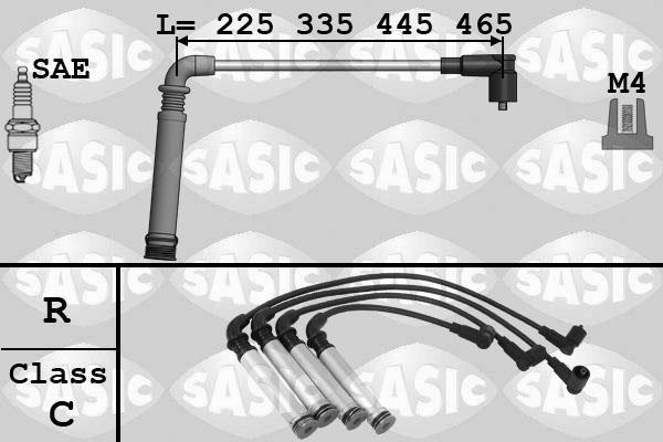Sasic 9286044 - Комплект запалителеи кабели vvparts.bg