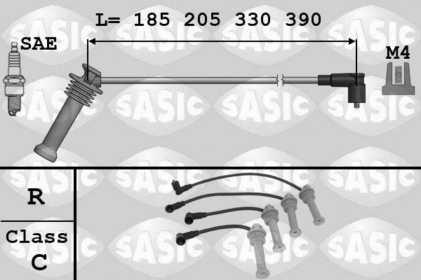 Sasic 9286043 - Комплект запалителеи кабели vvparts.bg