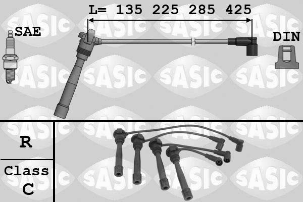 Sasic 9286064 - Комплект запалителеи кабели vvparts.bg