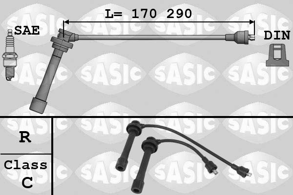 Sasic 9286062 - Комплект запалителеи кабели vvparts.bg