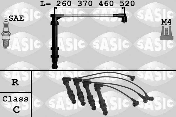 Sasic 9286009 - Комплект запалителеи кабели vvparts.bg