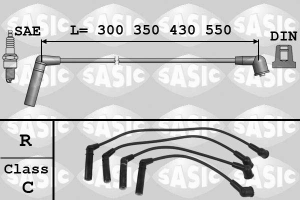 Sasic 9286007 - Комплект запалителеи кабели vvparts.bg