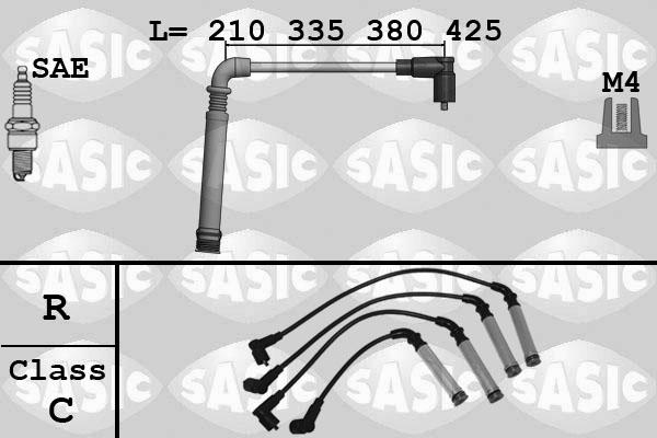 Sasic 9286085 - Комплект запалителеи кабели vvparts.bg