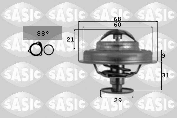 Sasic 4000359 - Термостат, охладителна течност vvparts.bg