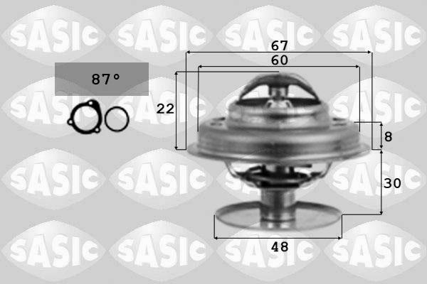 Sasic 4000356 - Термостат, охладителна течност vvparts.bg