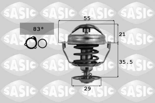 Sasic 4000365 - Термостат, охладителна течност vvparts.bg