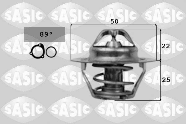 Sasic 4000363 - Термостат, охладителна течност vvparts.bg