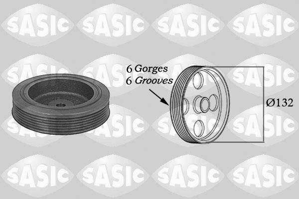 Sasic 4000704 - Ремъчна шайба, колянов вал vvparts.bg