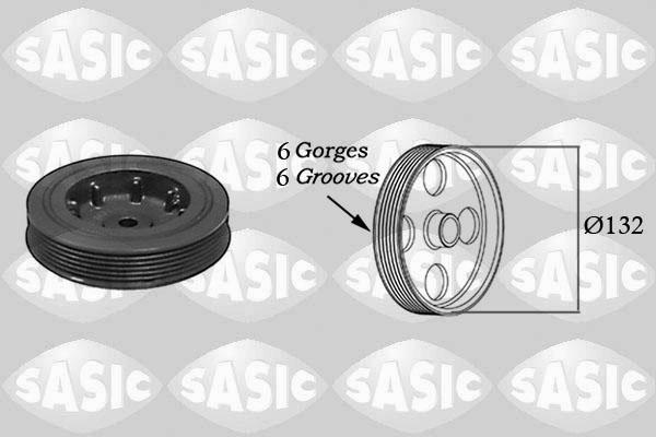 Sasic 4000701 - Ремъчна шайба, колянов вал vvparts.bg