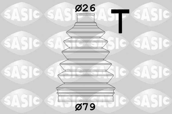 Sasic 4003460 - Маншон, полуоска vvparts.bg