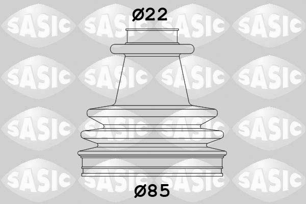 Sasic 4003431 - Маншон, полуоска vvparts.bg