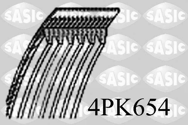 Sasic 4PK654 - Пистов ремък vvparts.bg