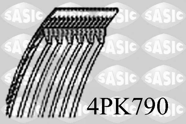 Sasic 4PK790 - Пистов ремък vvparts.bg