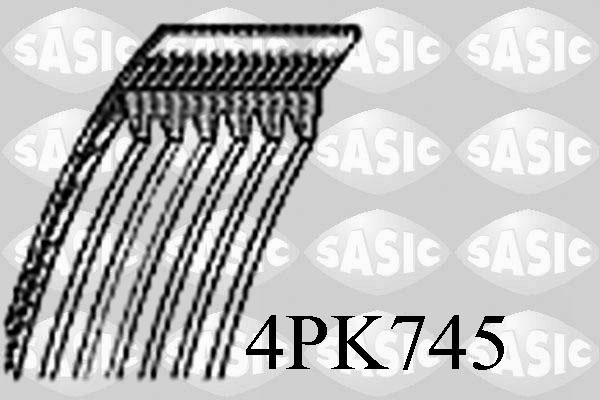 Sasic 4PK745 - Пистов ремък vvparts.bg