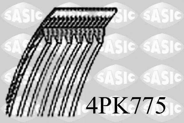 Sasic 4PK775 - Пистов ремък vvparts.bg