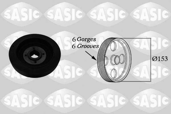 Sasic 5150K40 - Ремъчна шайба, колянов вал vvparts.bg