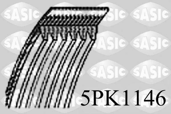 Sasic 5PK1146 - Пистов ремък vvparts.bg