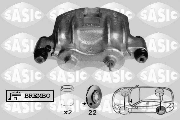 Sasic 6506041 - Спирачен апарат vvparts.bg