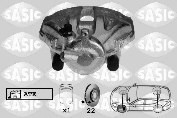 Sasic 6506050 - Спирачен апарат vvparts.bg