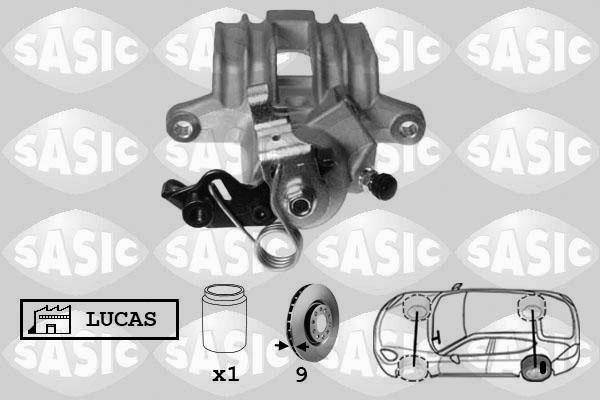 Sasic 6506008 - Спирачен апарат vvparts.bg