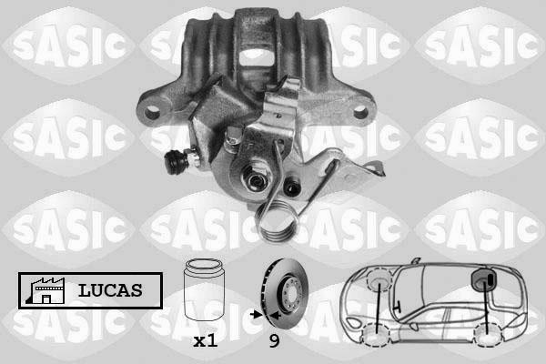 Sasic 6506011 - Спирачен апарат vvparts.bg