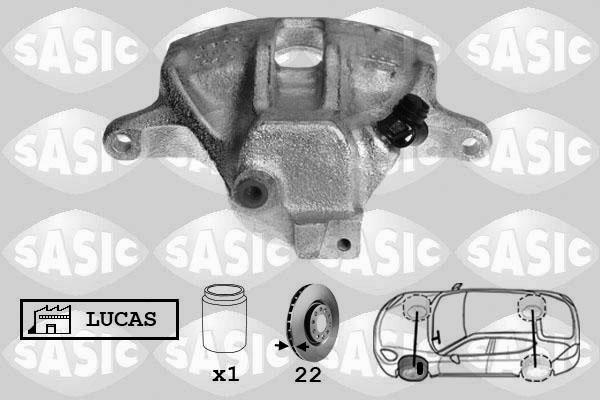 Sasic 6506018 - Спирачен апарат vvparts.bg