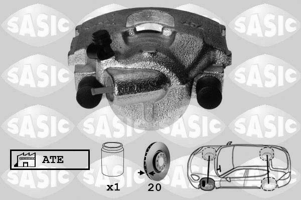 Sasic 6506024 - Спирачен апарат vvparts.bg