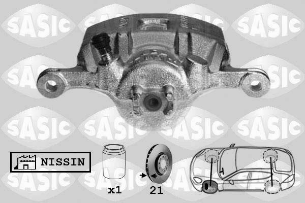 Sasic 6506198 - Спирачен апарат vvparts.bg