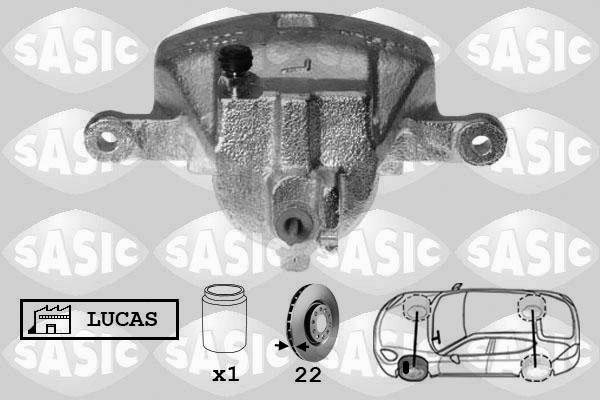 Sasic 6506144 - Спирачен апарат vvparts.bg