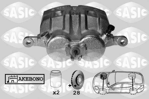 Sasic 6506151 - Спирачен апарат vvparts.bg