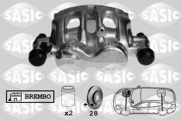 Sasic 6506169 - Спирачен апарат vvparts.bg