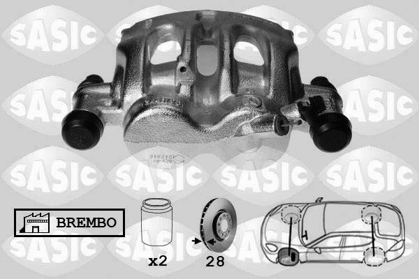 Sasic 6506168 - Спирачен апарат vvparts.bg