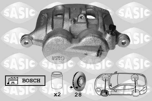 Sasic 6506162 - Спирачен апарат vvparts.bg