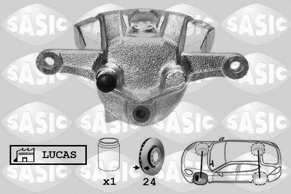 Sasic 6506110 - Спирачен апарат vvparts.bg